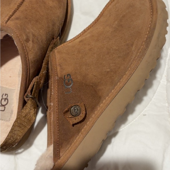 UGG Tan Suede Indoor Footwear - Picture 2 of 4